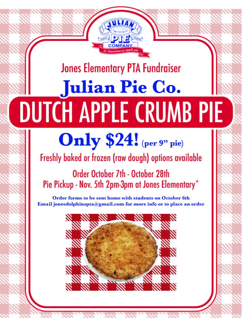 Julian Apple Pie Fundraiser